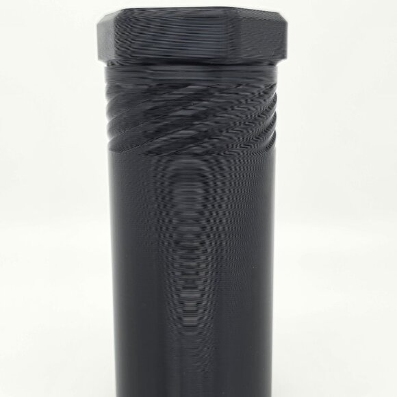 3D Printed IC! Berlin Style Black Hard Shell Screw Case Sunglasses Eyeglasses - Picture 1 of 8